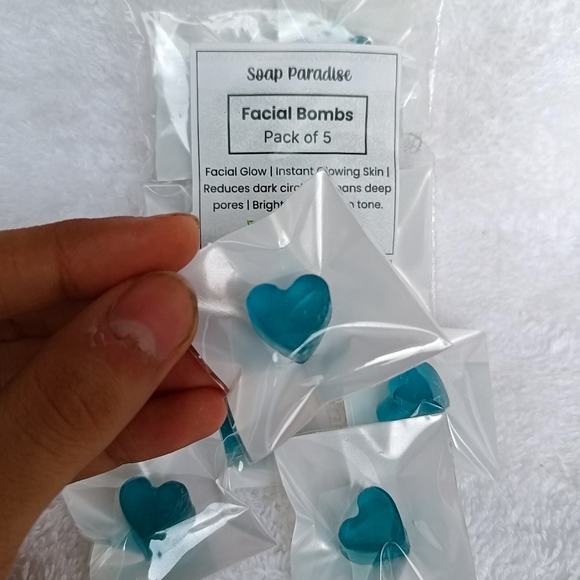 Menthol Facial Bombs (Pack of 5) - Picture 2 of 6